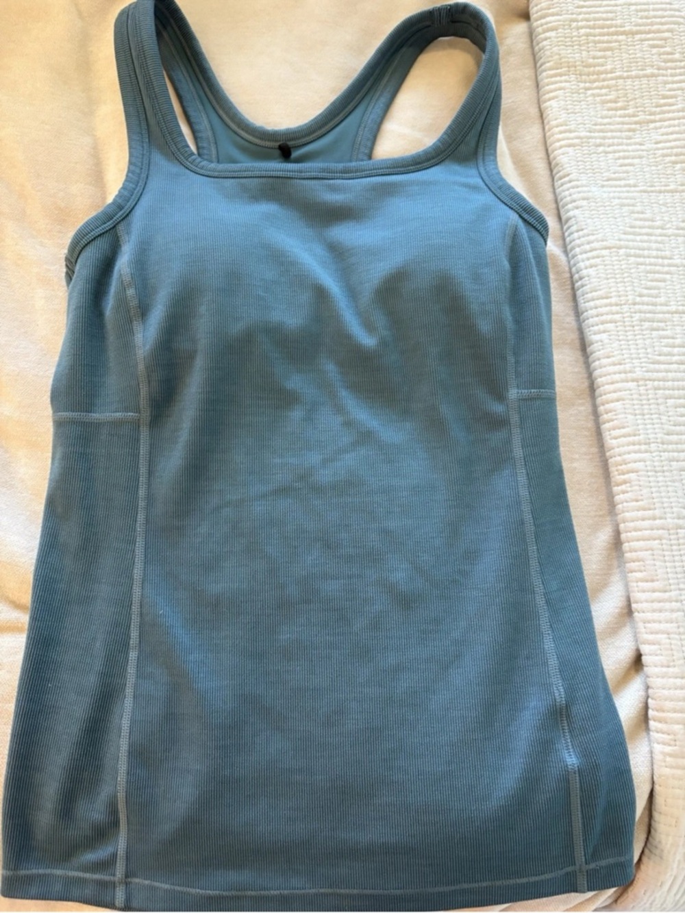 Women’s PrAna YogaSleeveless Ribbed Tank Top - Blue